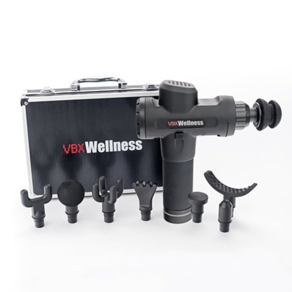 VBX MEDICAL GRADE 8 PIECE MASSAGE GUN